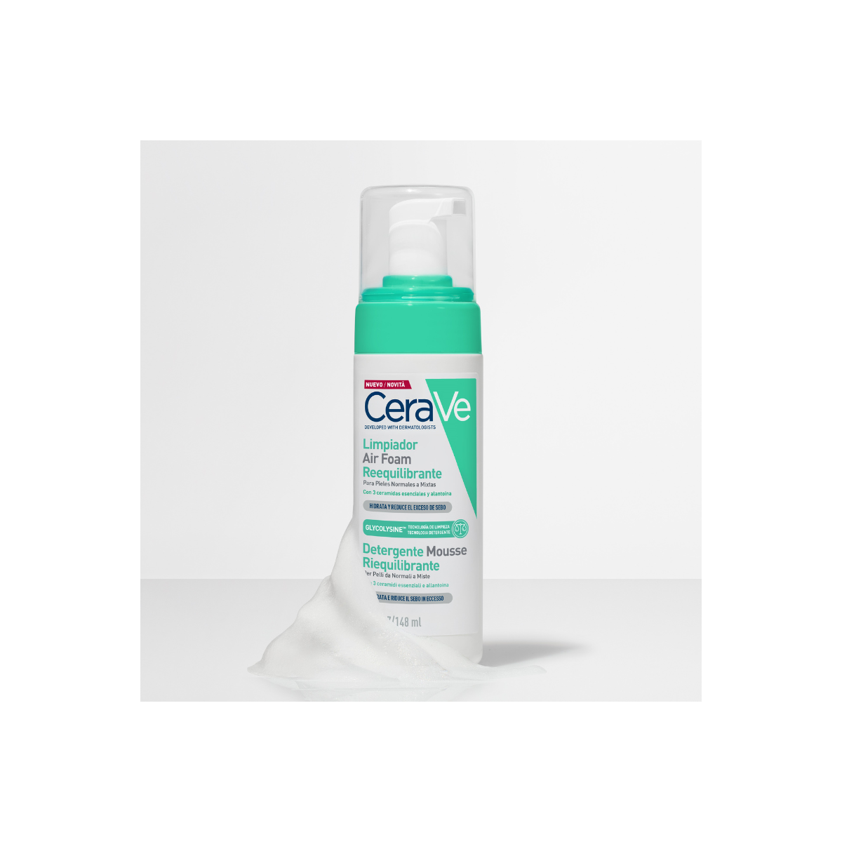 CeraVe Limpiador Air Foam Reequlibrante 148 ml