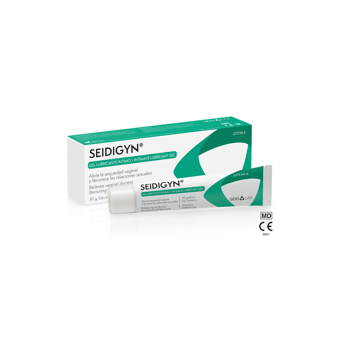 Seidigyn Crema Lubricante Íntimo 30 g