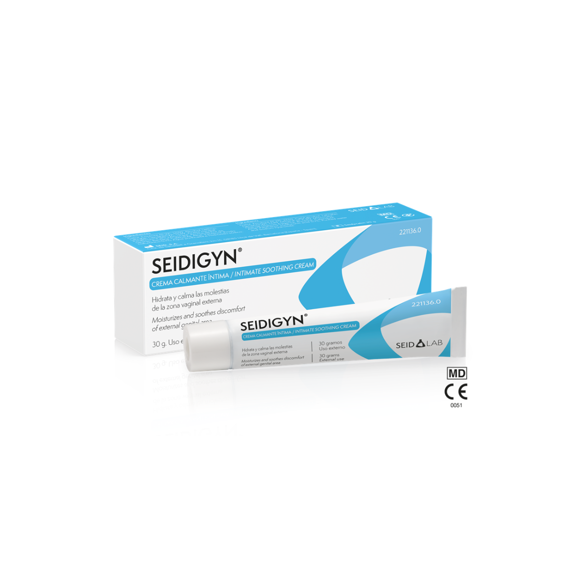 Seidigyn Crema Calmante Íntima 30 g