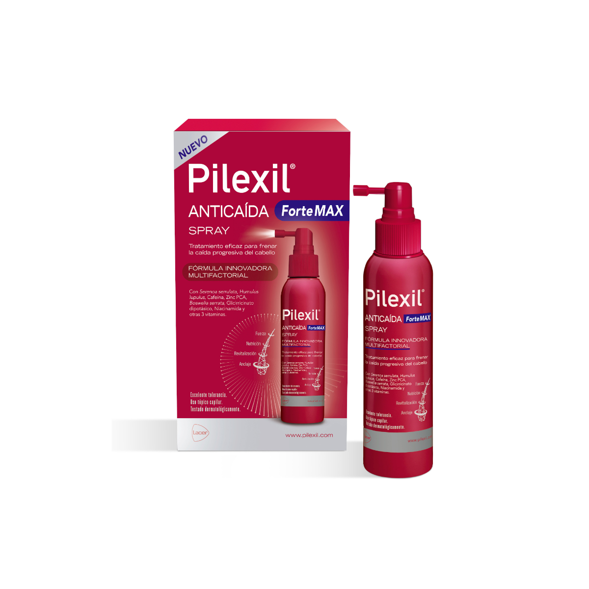 Pilexil Anticaída ForteMax Spray 120 ml