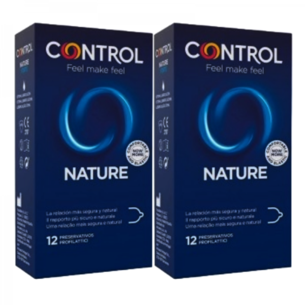 Control Nature Preservativos Pack 2 x 12 uds