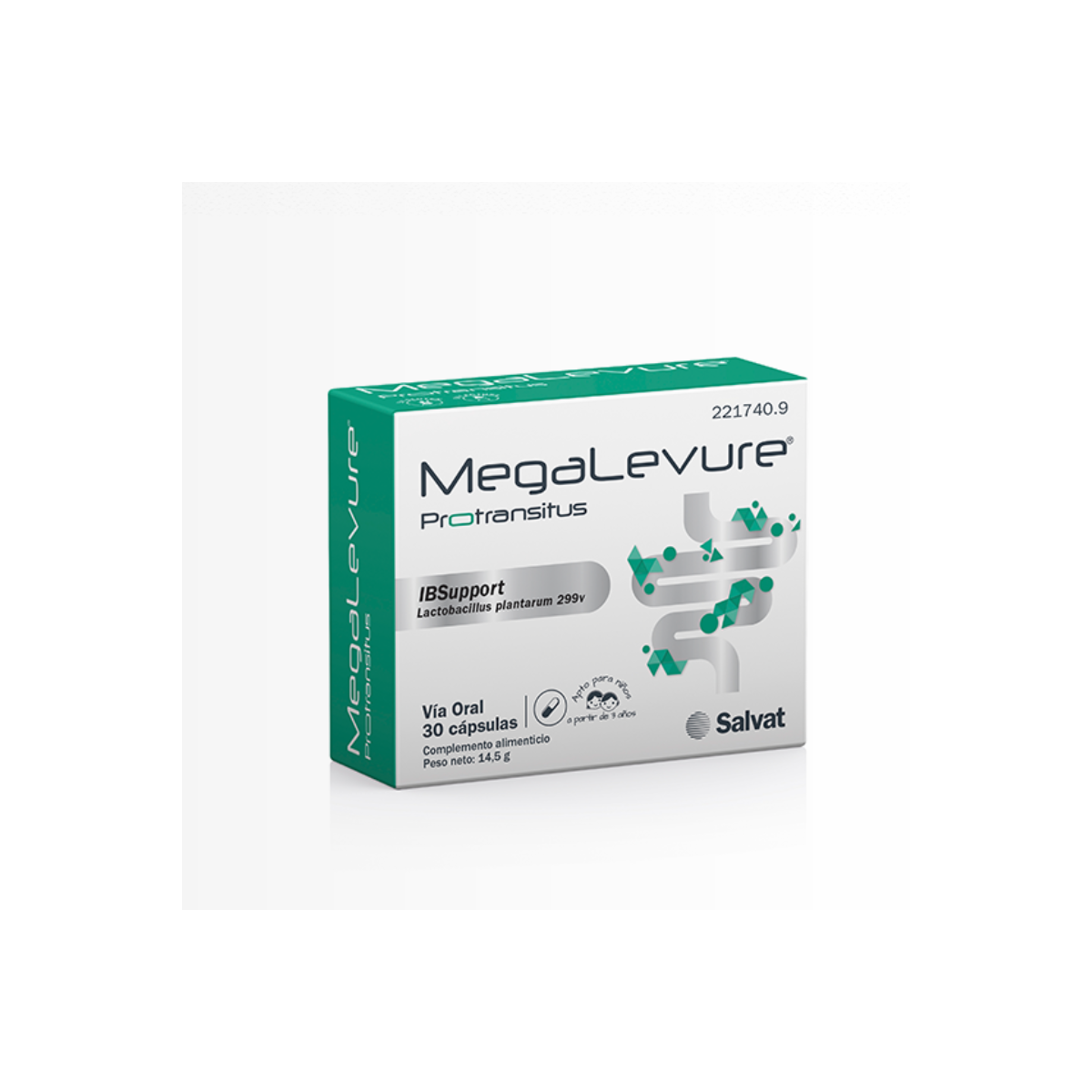 Megalevure Protransitus 30 Cápsulas