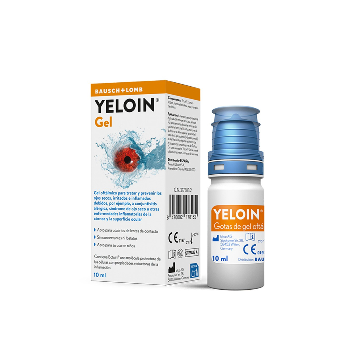 Yeloin gel oftálmico 10 ml