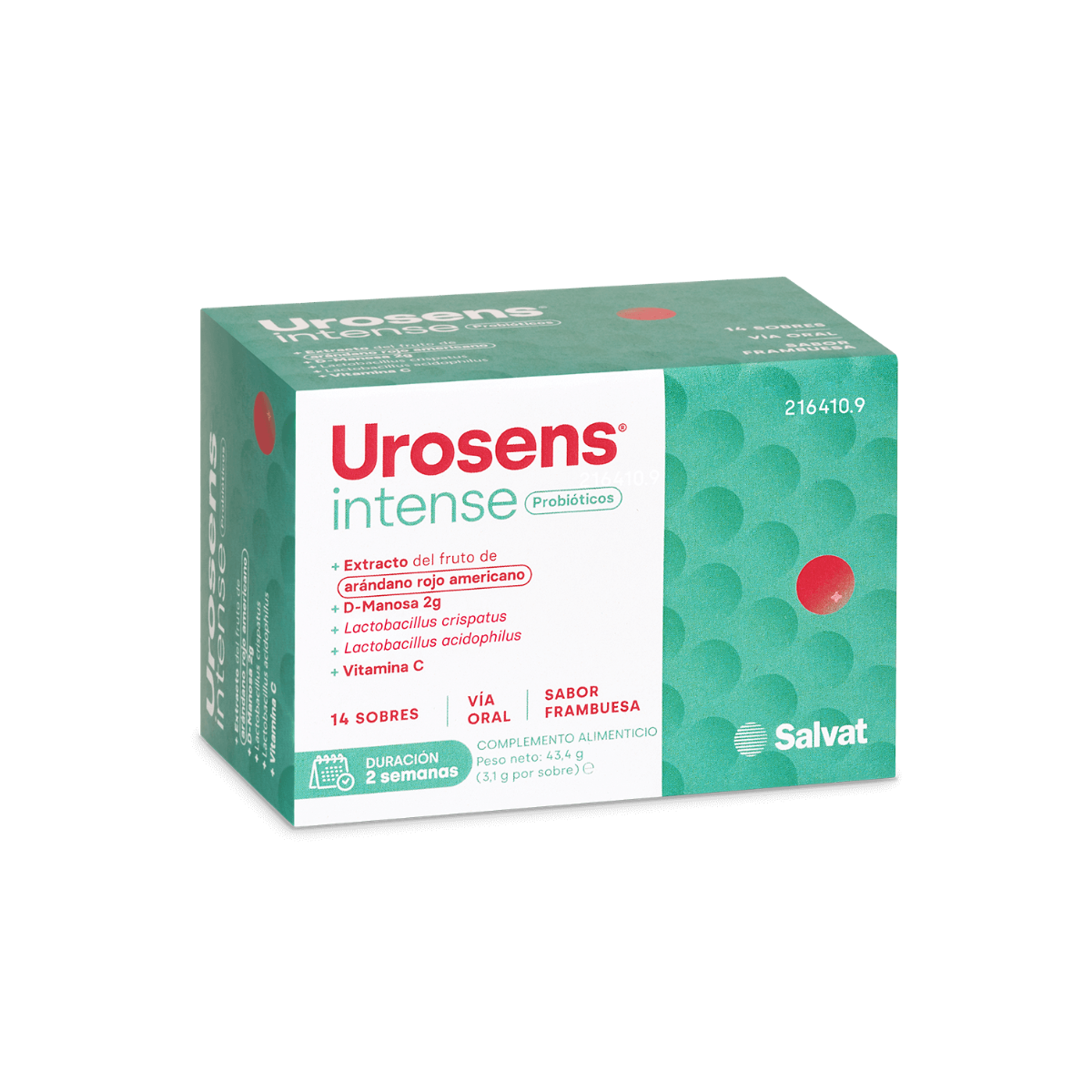 Urosens Intense Sabor Frambuesa