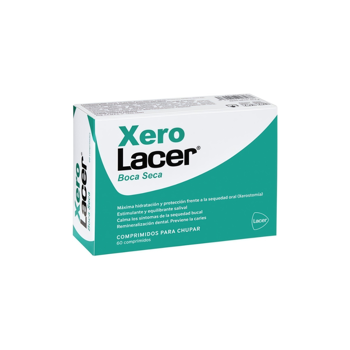 Xerolacer Boca Seca 60 Comprimidos Para Chupar