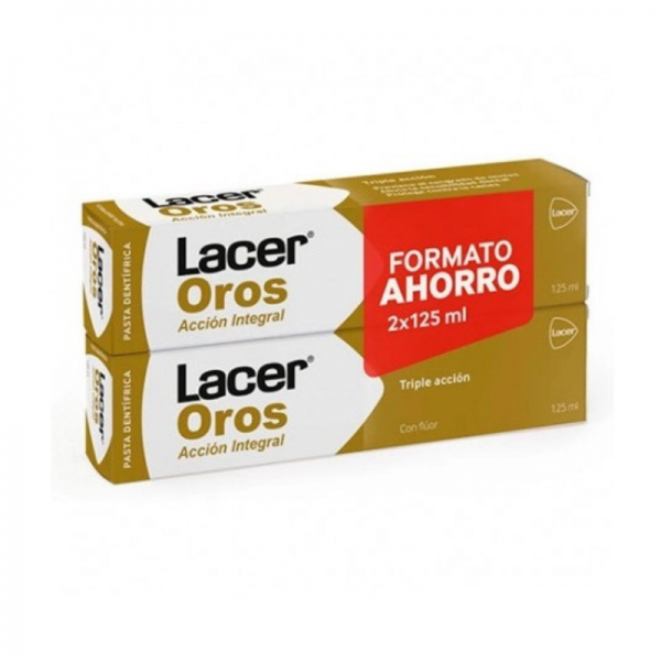 Lacer Oros Pasta Pack 2 x 125 ml
