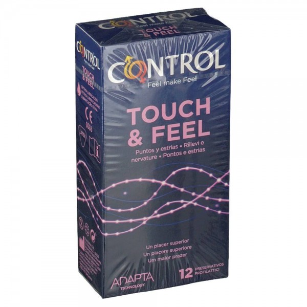 control touch feel 12 preservativos