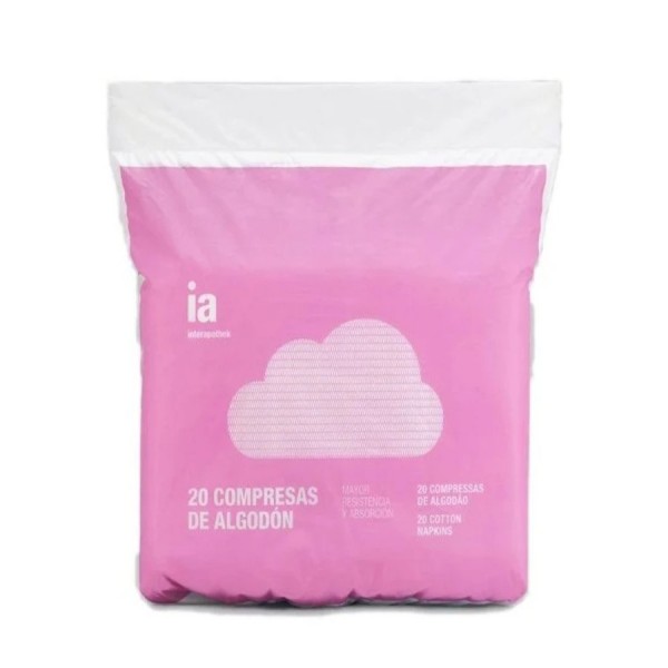 interapothek compresas de algodon 20 unidades