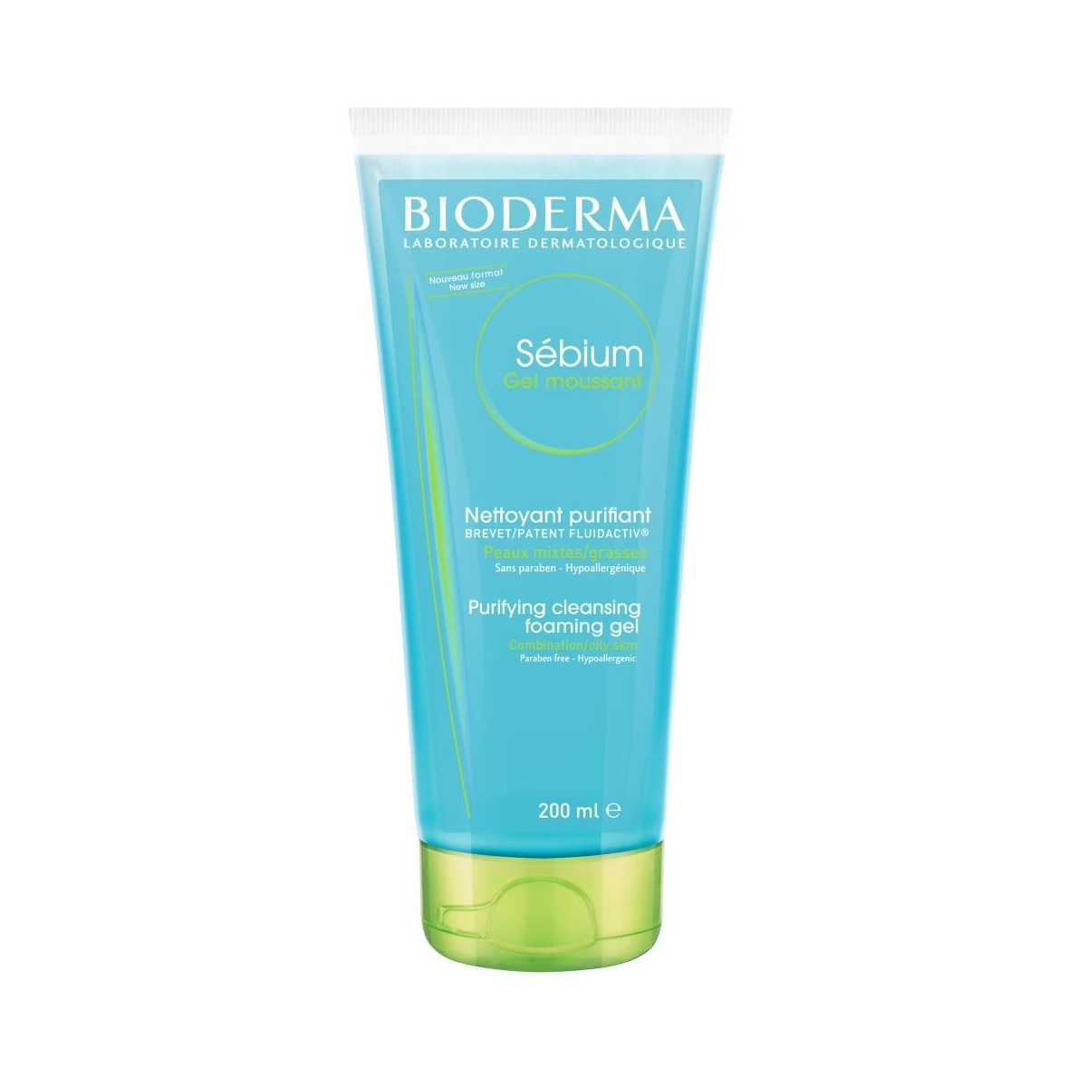 sebium gel moussant bioderma 200 ml