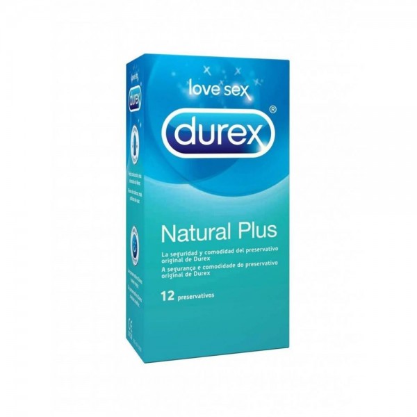 durex natural plus 12 preservativos