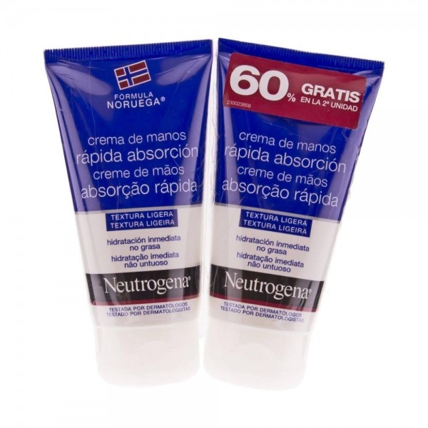 neutrogena duplo crema de manos rapida absorcion 75 ml