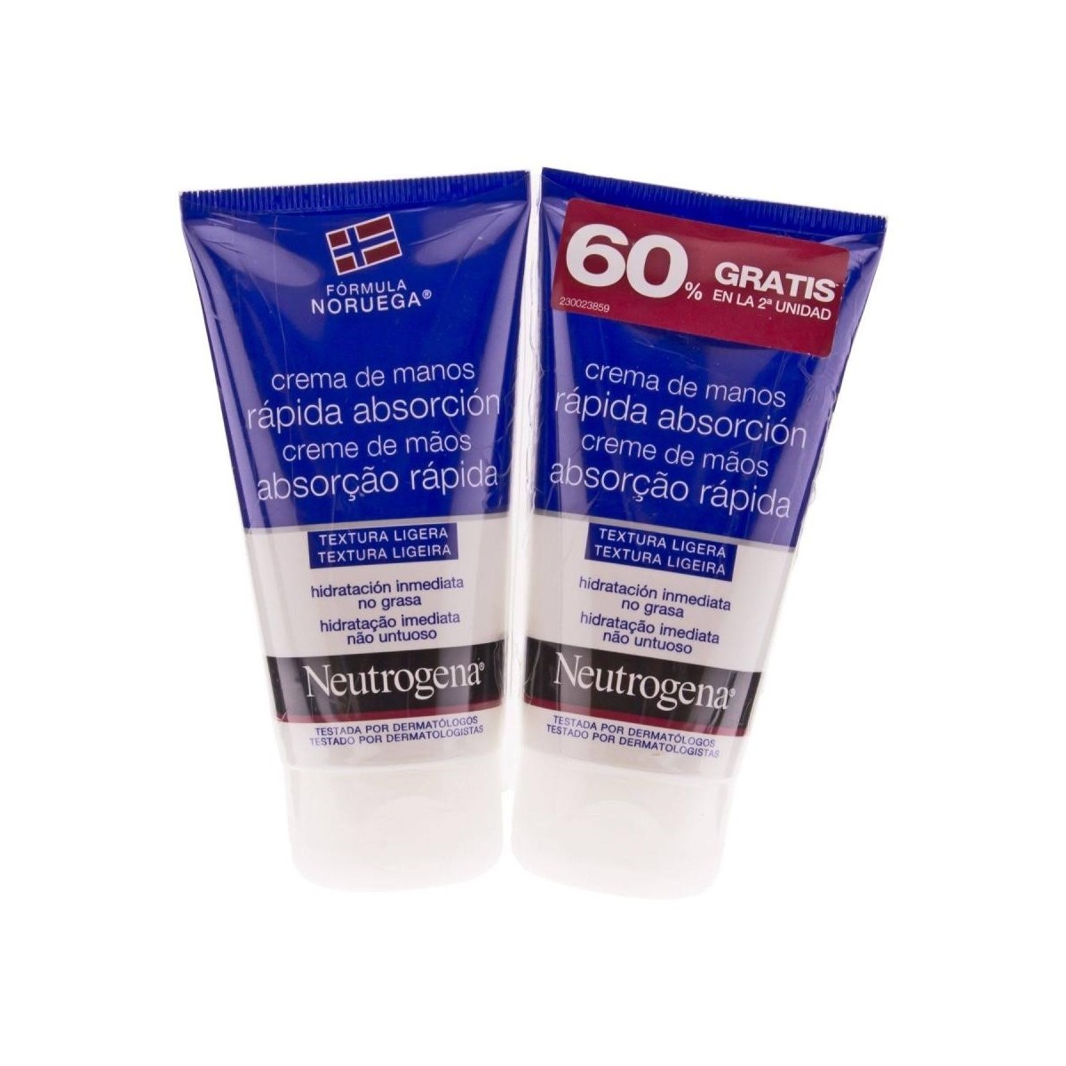 neutrogena duplo crema de manos rapida absorcion 75 ml