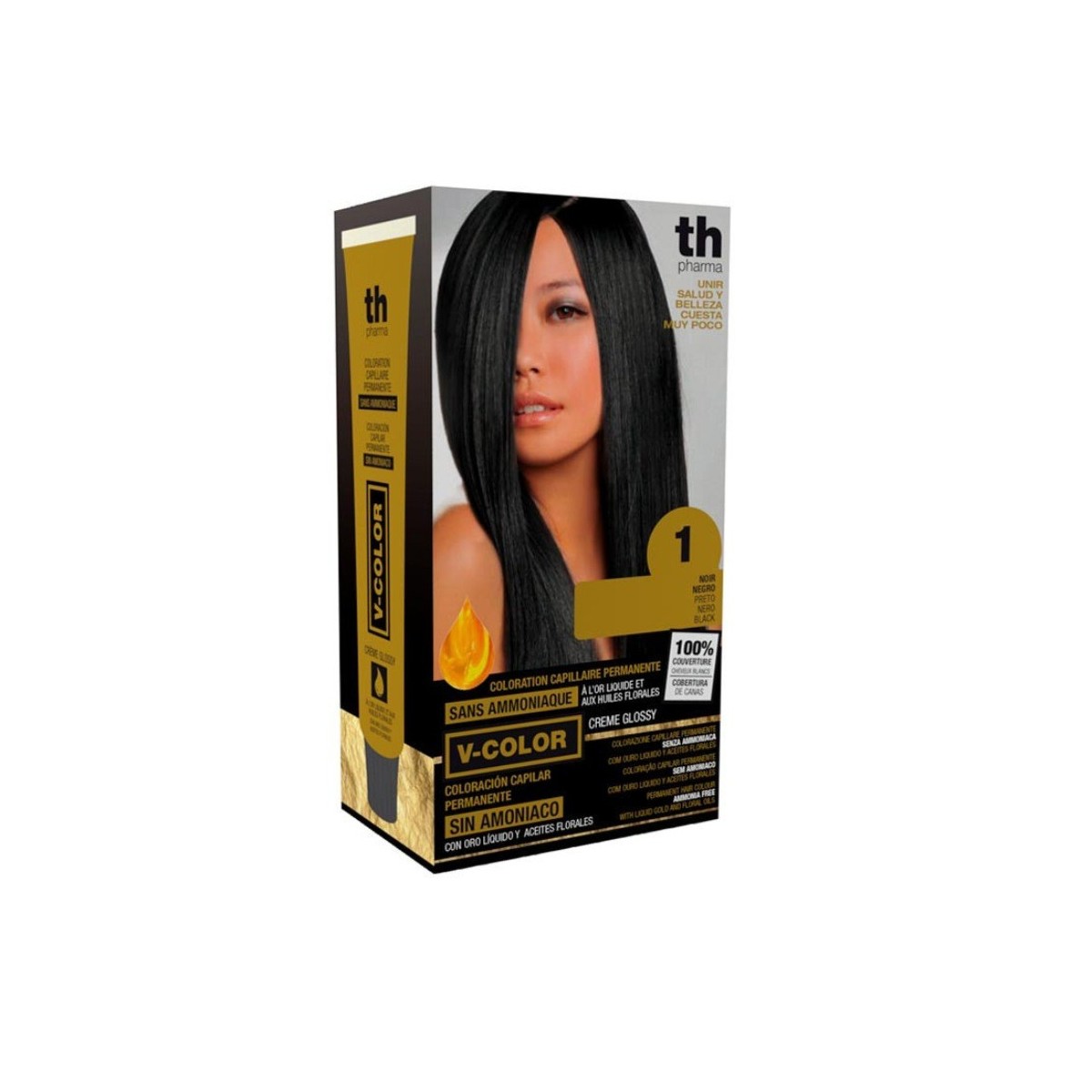 th pharma vitalia color tinte no 1 sin amoniaco negro