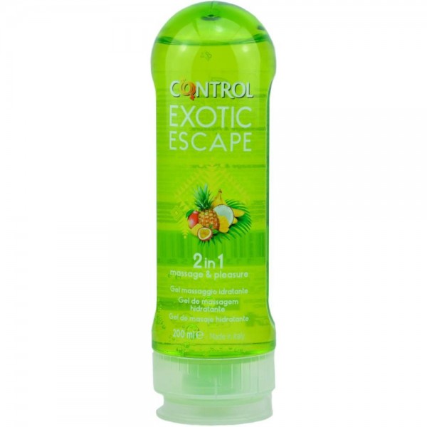 control gel masaje exotic escape 200 ml
