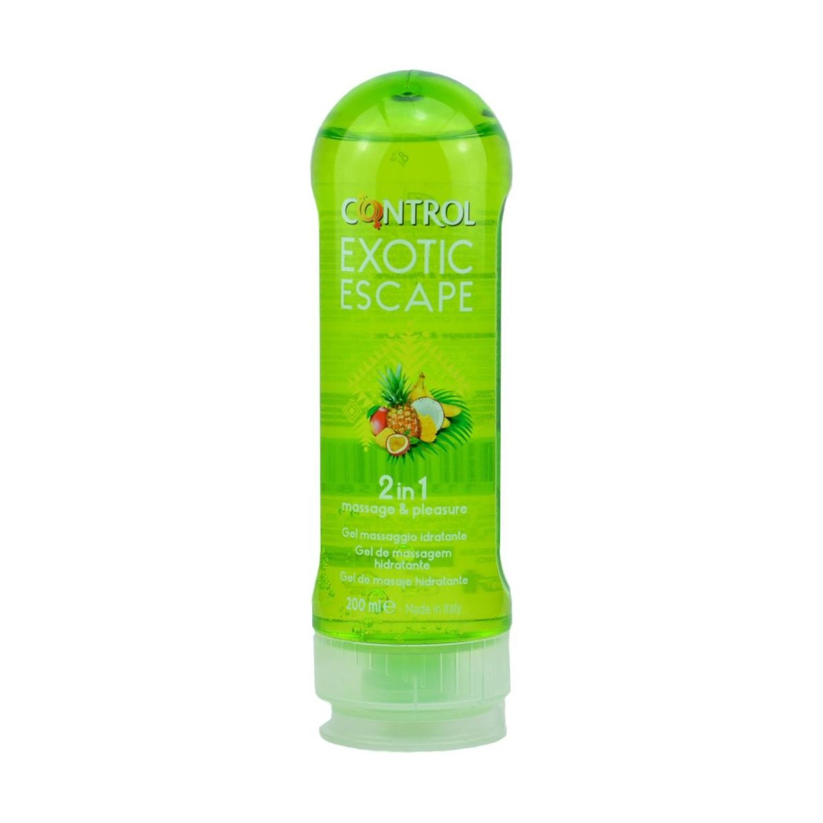 control gel masaje exotic escape 200 ml