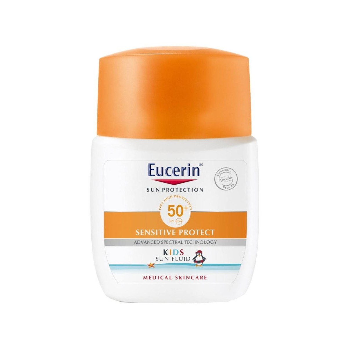 eucerin sensitive protect kids sun fluid 50 ml