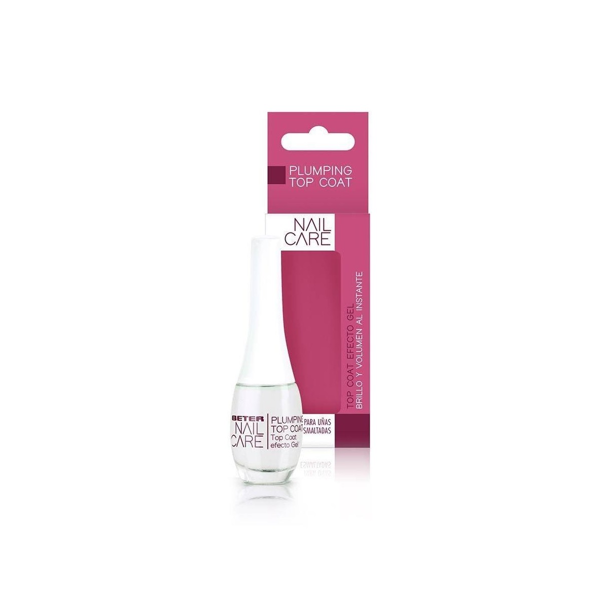 nail care top coat efecto gel de beter