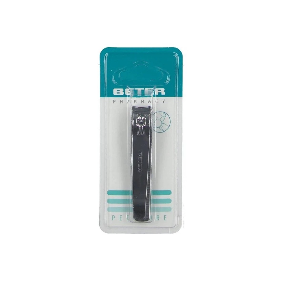 beter cortaunas manicura con lima cromado