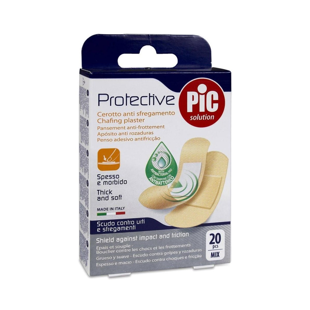 pic solution protective antibacteriano mix 20 uds