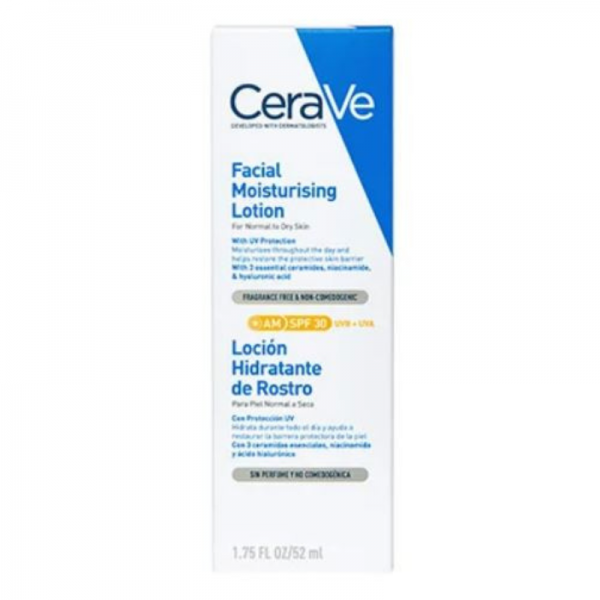 cerave locion facial spf 30