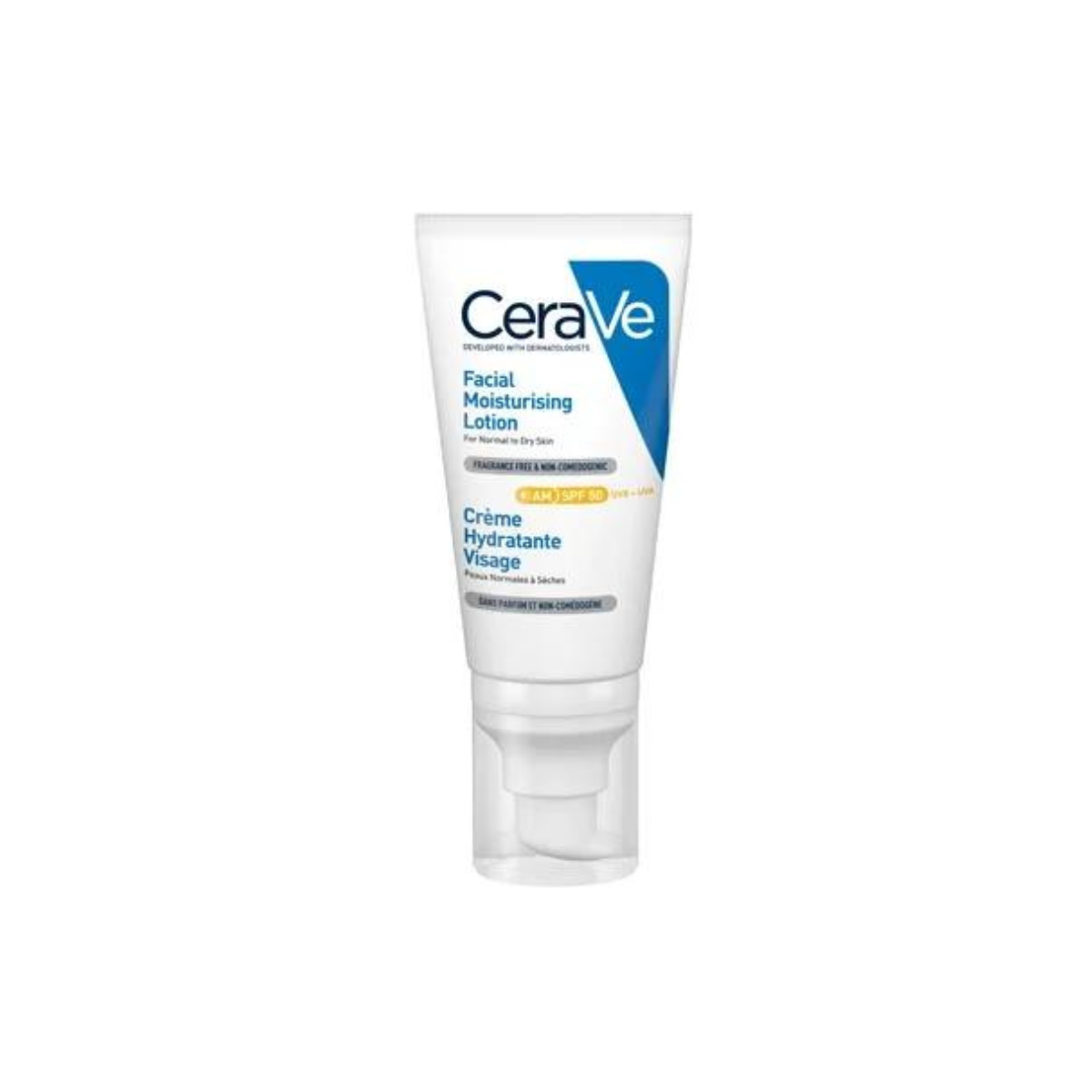 cerave locion hidratante facial spf 50 52ml