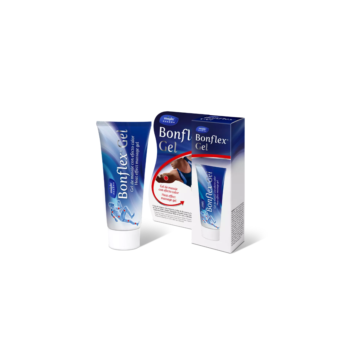 Bonflex gel efecto calor 100 ml