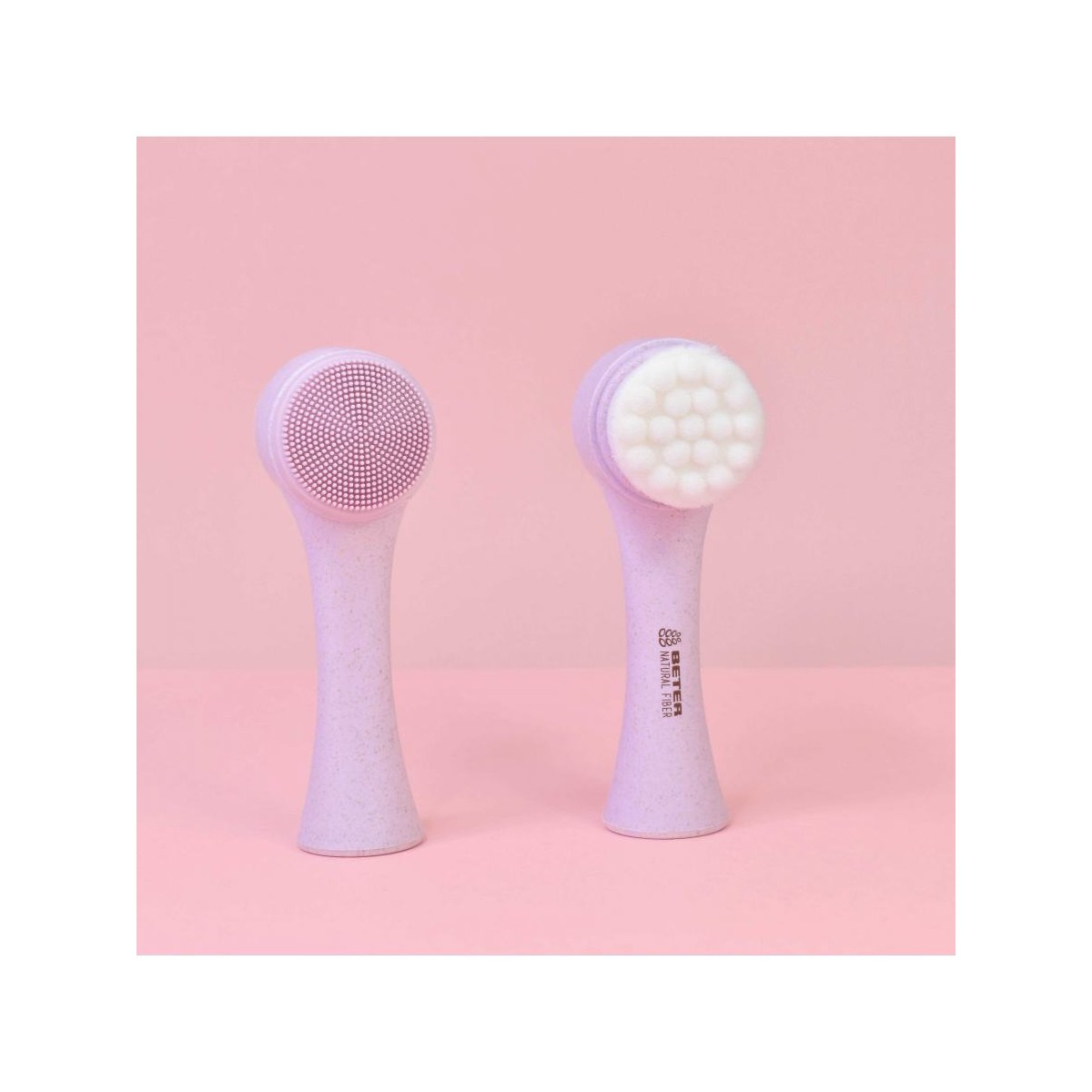 Beter Cepillo Facial 2 en 1 Natural Fiber