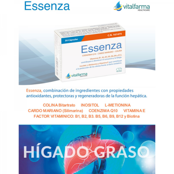Essenza 30 Cápsulas Vitalfarma