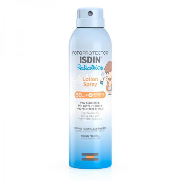 fotoprotector isdin lotion spray pediatrics spf 50